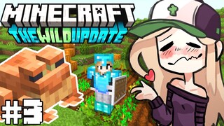 SURVIE 1.19 : J'ADOPTE des GRENOUILLES !! Ep 3 ( WILD UPDATE Minecraft 2022)