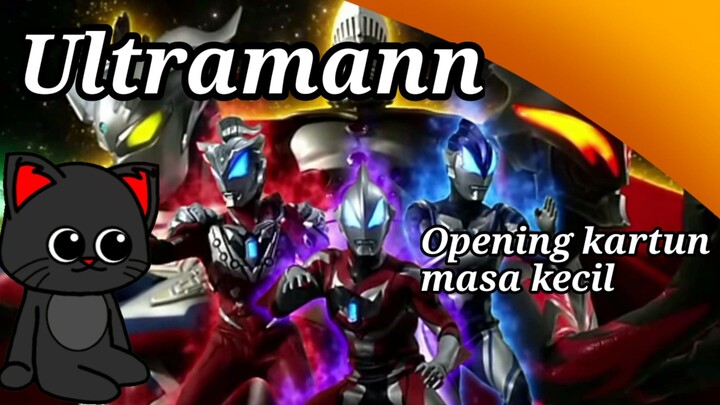 Besar [#3]NONTON OPENING ULTRAMAN ~kartun masa kecil~