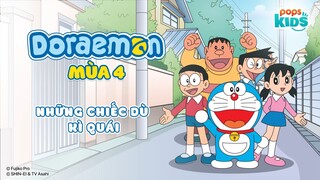 Doraemon S4 - Tập 195 - Những Chiếc Dù Kì Quái, Chiếc Gậy Hòa Hoãn