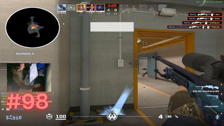 DAILY CS2 INSANE PLAYS #98  | BEST TWITCH CLIPS