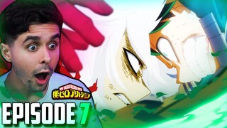 "Deku CHOOSES To FIGHT" MY HERO ACADEMIA SEASON 6 EPISODE 7 REACTION!