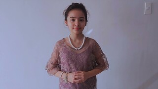 Cariñosa 1-min Philippine Folk Dance | Applying Fundamental Arms and Feet Positions | Leigh Navoa