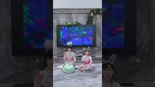 小舞和舞桐竟然可以控制飞机跳舞！#斗罗大陆 #唐三 #小舞 #唐舞桐