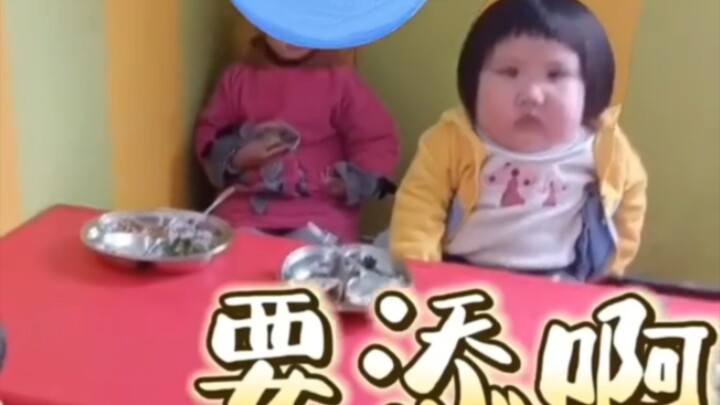 Stubborn little cutie has a huge appetite and insists on “seconds!”