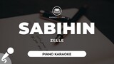 Sabihin - Zelle (Piano Karaoke)