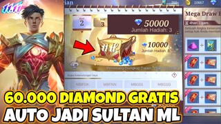 CARA DAPAT 60.000 DIAMOND GRATIS + TIKET GACHA SKIN GRATIS DI EVENT 11.11 MOBILE LEGENDS