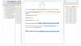 [$35] Convology Pro - All Access Membership