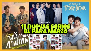 Estrenos de series BL para MARZO 2022