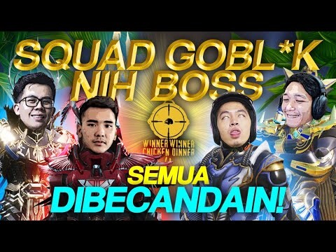 SQUAD PALING GBL*** !!! SEMUA DI BERCANDAIN WKWKWK - PUBG MOBILE INDONESIA