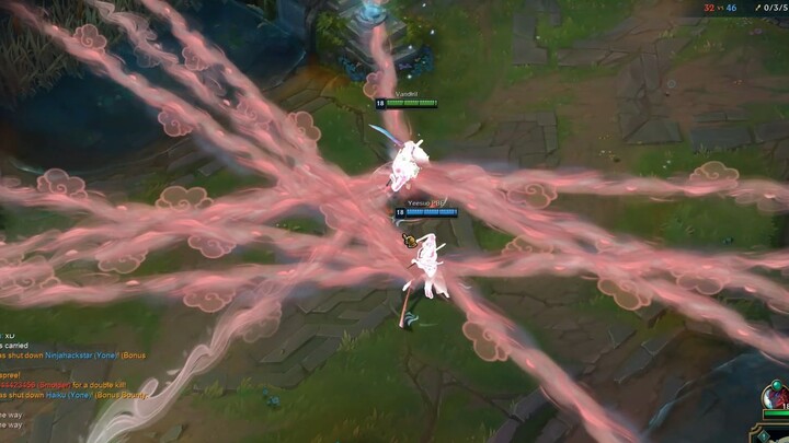 The Yone bug in Clone Mode still exists.