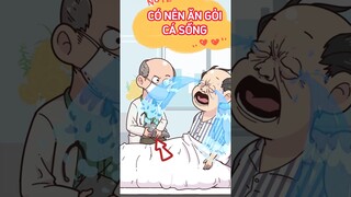 Có nên ăn gỏi cá sống? (Phần 2) #shorts  #trithucplus #trithuc