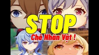 Dừng Chê Nhân Vật Yêu Thích Của Tôi ! Xiao, Razor, Hu Tao, Ganyu, Diluc, Tartaglia | Genshin Impact