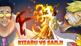 Pertarungan Kizaru dengan Sanji berlanjut?
