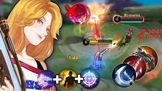 LESLEY MALEFIC ROAR + DEADLY SNIPER = BEST COUNTER FOR BEATRIX | GLOBAL LESLEY - MLBB