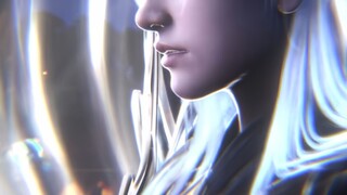 Electrolux defended Huo Yuhao, dyed his hair blue like Tang San, and his side profile is so handsome