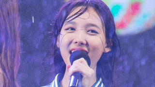 我心目中的百万直拍|雷雨大作我也放声而歌！眼睛都睁不开也要保持元气笑容的脸脸啊