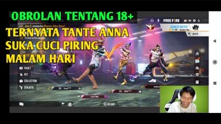 OBROLAN TENTANG 18+ TERNYATA TANTE ANNA SUKA CUCI PIRING MALAM HARI