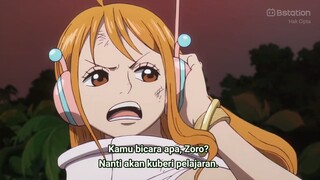 Zoro yang udah berotot gitu aja didepan Nami gak bisa berkutik 🤣