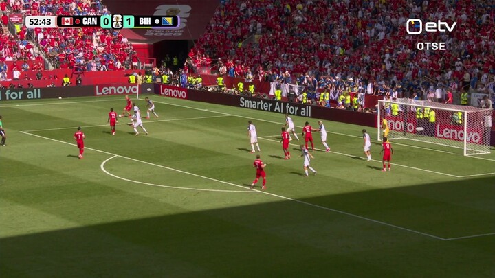 ETV Broadcast of World Cup 2026: Bosnia & Herzegovina vs Canada (Group B)