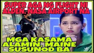 ALDEN SPOTTED SA AIRPORT NGAYONG UMAGA FLIGHT PA US, MGA KASAMA ALAMIN