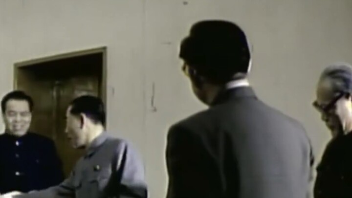 Unreleased footage from the movie "Zhou Enlai"
