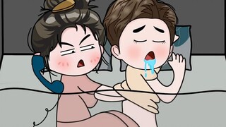 Find the shadow area in the other person's heart#daily life of couples#funny#original animation