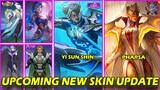 UPCOMING NEW SKIN || Yi sun shin epic skin || pharsa new skin msc 2022 || starlight juny 2022 MLBB.