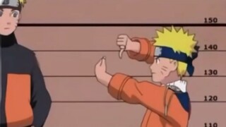 Naruto and Little Naruto compare heights~