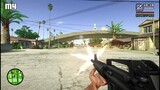 GTA San Andreas - All Weapons in First Person Mod (V Graphics & HQ Textures)