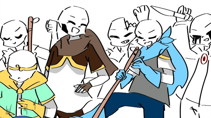 Drawing of Undertale au