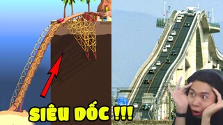 XÂY DỰNG CÂY CẦU DỐC NHẤT THẾ GIỚI !!! (Pobbrose Thánh xây cầu) ✔