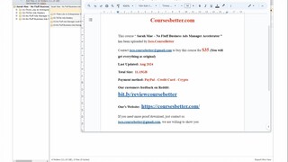 [35$] Sarah Mae – No Fluff Business Ads Manager Accelerator