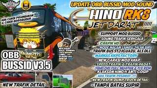 UPDATE OBB MOD SOUND HINO RK8 JET DARAT BUSSID V3.5 | SOUND TRAFIK SRIGALA | BUS SIMULATOR INDONESIA