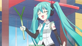 "I'm going, Hatsune Miku!"