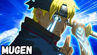 TESTEI O CHAR MAIS INCRÍVEL DO BORUTO NO JUMP FORCE MUGEN