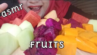 ASMR FRUITS DRAGON FRUIT, WATERMELON, MANGO, MELON COLLABE WITH Henn Asmr