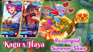 KAGURA X HAYABUSA REVAMPED SUMMER SKINS GAMEPLAY🔥 Summer Festival x Sushi Master🎎🎆🍥