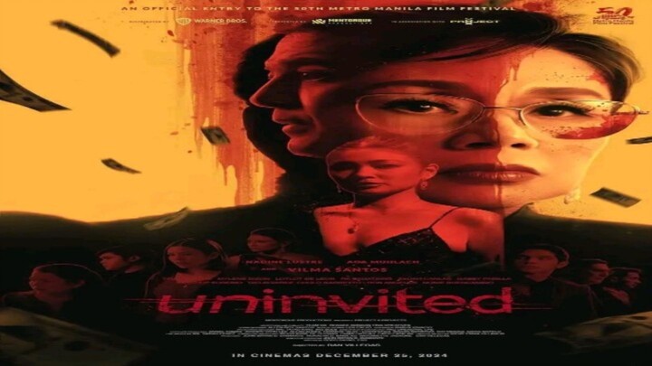 AGA MUHLACH, NADINE LUSTRE & VILMA SANTOS | UNINVITED (2024)