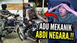 BJIR POLISI DAN TENTARA ADU MEKANIK TIKTOK GW JADI PAN1K‼️..REACT MEME KOCAK