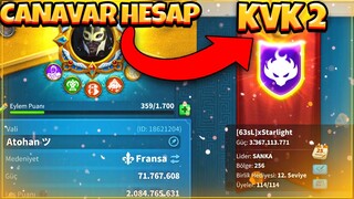 CANAVAR HESAP KVK2'YE GÖÇ ETTİ - Rise of Kingdoms