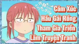 Cảm Xúc Hầu Gái Rồng Tham Gia Triển Lãm Truyện Tranh