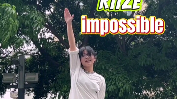 What a competitive high school student! RIIZE—Impossible dance cover