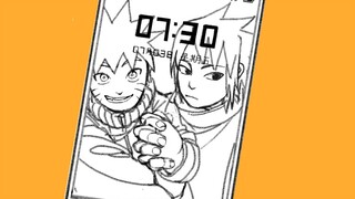 【鸣佐手书】风神雷神纸屏风约会