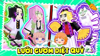 KAMUI VÀ MÈO SIMMY ĐỘT NHẬP VÀO THẾ GIỚI LƯỠI GƯƠM DIỆT QUỶ TRONG MINI WORLD | BỘ ĐÔI CUTE HERO TEAM