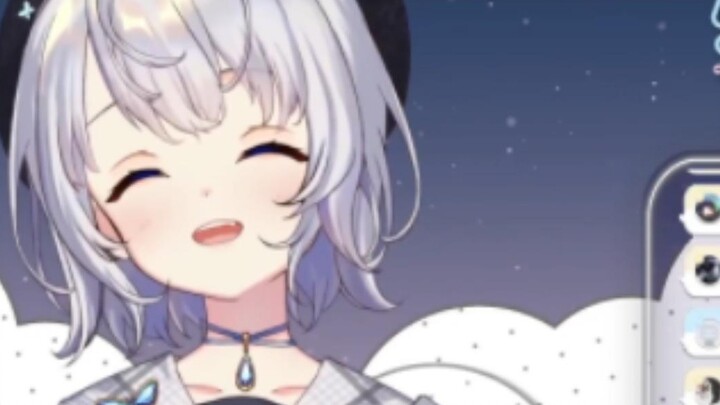 【Shizuku Ruru】lulu: "I haven't spoken on the mic, damn"