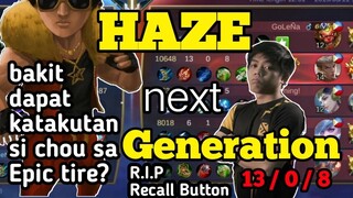 Undying Chou | Recall Button is Corrupt | GamePlay | Mobile Legends