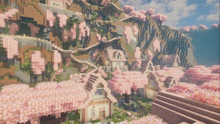 The village that transformed the cherry blossom sinkhole