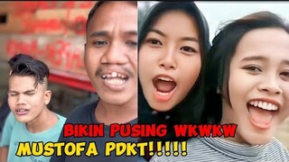 GAGAPNYA KEBANGETAN BIKIN PUSING KEPALA WKWKW || REACTION MUSTOFA GAGAP LUCU