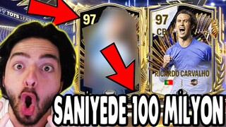 İLK PAKETTEN 100 MİLYON COINS ULTRA SONSUZ TOTS PAKET AÇILIMI FC Mobile