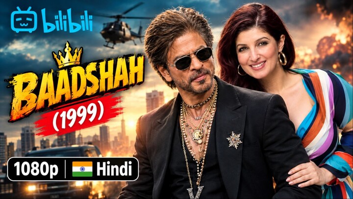 Baadshah (1999) Full Movie | Shah Rukh Khan, Twinkle Khanna | Hindi Dubbed | 1080p HD